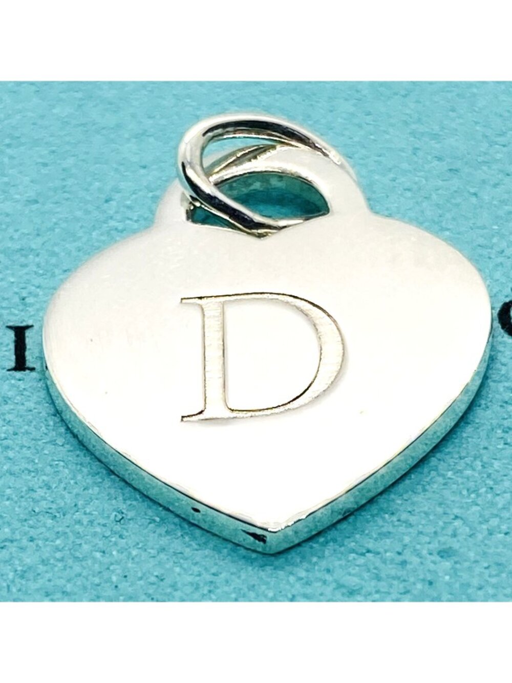 Tiffany & Co Sterling Silver 925 Letter D Initial Alphabet
